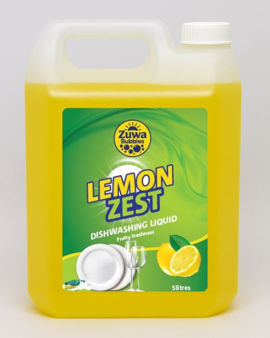 Zuwa Dishwash - Lemon Zest 5 Liters